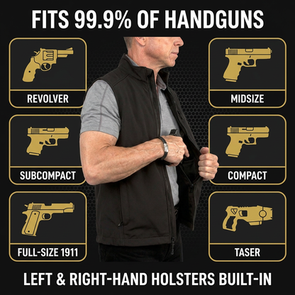 Wedjat® Premium Concealed Carry Vest